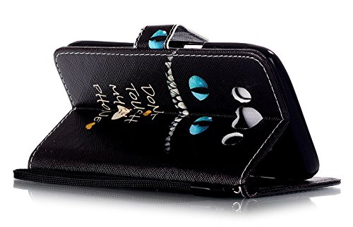Samsung Galaxy J5(2016)/J510 Leder Hülle 2IN1 Leder Flip Etui Case Echt,Nnopbeclik® Köper PU Leather Luxus Protective Hülle Cover Case Handytasche Kristall Glitzer Strass Drucken Blume Muster Schutz Etui Schale Wallet Brieftasche im Bookstyle mit Standfunktion Karteneinschub und Magnetverschluß Pour Samsung Galaxy J5(2016)/J510 5.2 Zoll[Blume B] - 2