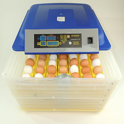 Campo24 V112 Motorbrüter auto Wendung Brutapparat Inkubator Incubator Motorbrüter Brutapparat vollautomatische Wendung / digital gesteuert / 112 Eier - 2