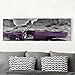 Produktbild Bilderwelten Leinwandbild - Pink Cadillac - Panorama Quer, Größe HxB: 40cm x 120cm