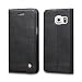 Red Tree® Samsung Galaxy S7 edge Case Leather Flip Cover for Samsung Galaxy S7 Edge Auto Close Wallet Cases Book Cover Card Slot Money Pocket Stand Holder Magnet Closure Black RS.999.00