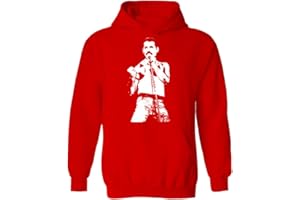FLIP Freddie Mercury Classic Iconic Rock Unisex Pullover Hoodie