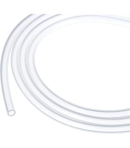 Produktbild von Rebower Silikonschlauch Lebensmittelecht – 13mm ID X 18mm OD, 1m, Platinvernetzt, -50 Bis +200°C, Für Pumpen & Brauerei