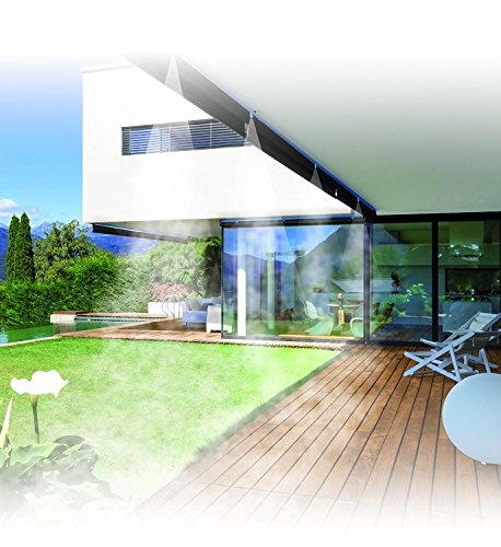 Zerstäuber von Terrasse 6,50 Meter – 6 Düsen – Filter Antikalk-Hydro Relax - 2