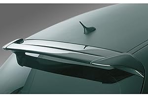 RDX Racedesign Becquet de toit compatible avec Peugeot 207 3/5 portes 2006- (PU), Noir