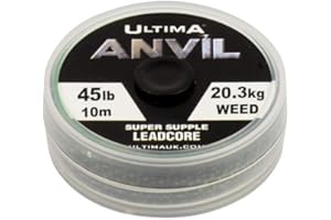 Ultima Anvil Geschmeidiger Bleikern 10m Spule, Unkraut Grün, 45.0lb/20.3kg