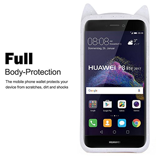 Hcheg funda de silicona dise o Crystal Clear cat para Huawei P8 lite 2017 - Un dise o elegante y una protecci n ptima 1XProtector de pantalla reviews Hcheg funda de silicona dise o Crystal Clear cat para Huawei P8 lite 2017 - Un dise o elegante y una protecci n ptima 1XProtector de pantalla