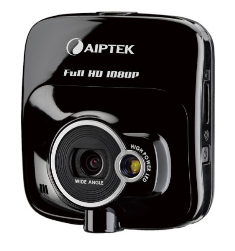 AiptekCarCamcorder X-mini Auto BlackBox (5 MP, integrated battery, 2.4 inch (6 cm) display, Full HD, microSDHC, HDMI) black