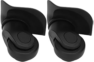 CHICIRIS roue de remplacement durable pour valise, résistant à l'usure, pour bagages, idéal pour Voyageurs, pour longs voyages, pour business trips