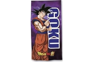 Arlis Badetuch Dragon Ball Super oder Strandtuch Dragon Ball Super (Handtuch Dragon Ball Super Goku)