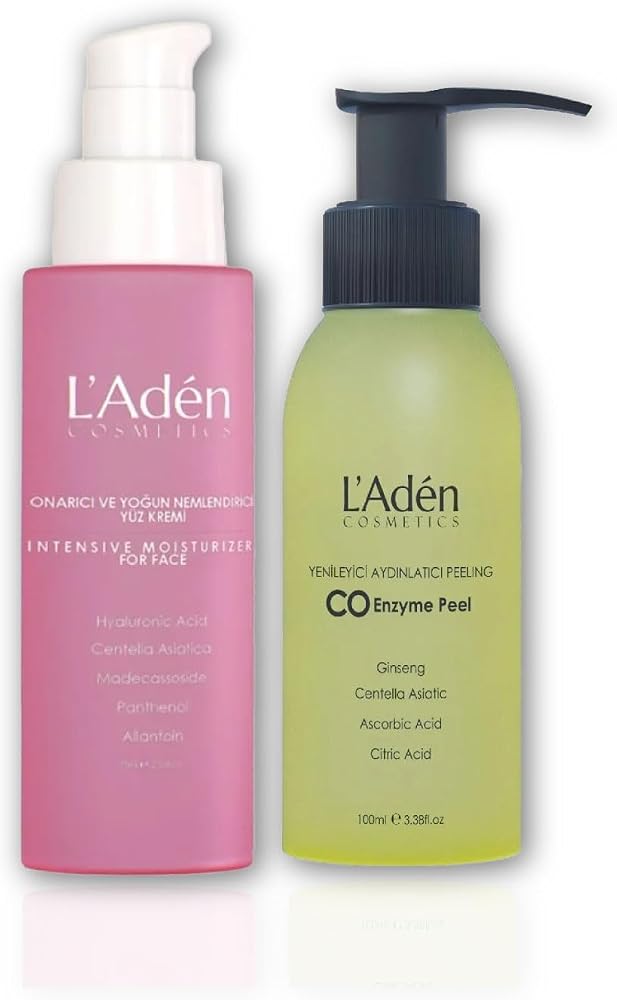 L'Adén cosmetics Derinlemesine Temizlik Nemlendirme İçin 2Li Bakım Seti