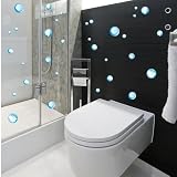 Wandkings Seifenblasen Wandsticker Set, 32 Aufkleber, 2 DIN A4 Bögen, Gesamtfläche 60 x 20 cm - 5