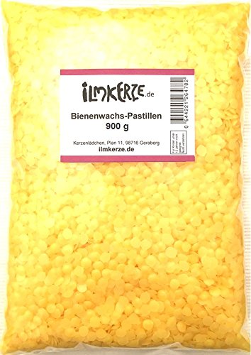Bienenwachs Pastillen, Kerze, 900 g