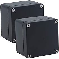 thumbnail image 2 of YXQ 5x5x3 Inch Electrical Junction Box - IP65 Waterproof ABS Project Case Enclosure 2 of 12