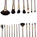 ACEVIVI Professional 20pcs Eyeshadow Lip Concealer Makeup Brush Set with Storage Pouch