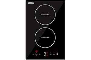 Empava Electric Hob, Ceramic Hob 6600W, Electric Hobs 4 Burners, Cooktops 60cm,Halogen Hob Touch Controls, Electric Hob Cooker 9 Power Levels