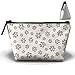Produktbild Paw-Prints Portable Hanging Travel Kulturbeutel Wasserdichter Reißverschluss-Organizer