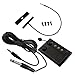 Produktbild Healifty 1 Satz Violine Equalizer Stumm Vorverstärker Pickup EQ mit Piezo Elektrische Violine Zubehör DIY mit Stecker Loch Ausgang Kabel