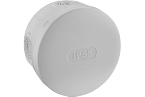 Boite de derivation electrique - boite derivation - Boite de derivation etanche exterieur - Boite De Dérivation Étanche IP55 Diam 85 - Debflex - 718804