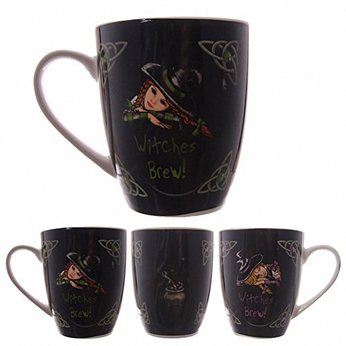 Lisa Parker Witches Brew Bone China Mug - Birthday Christmas Gift present