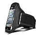 Produktbild N4U Online Schwarz Sport Armband Strap Pouch Tasche für Blackberry Q10