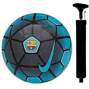 ISBN New Modern FC Football Blue World Cup 2022 Football Size 5 with Pump Full Size - 5