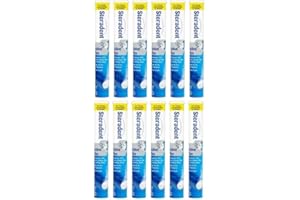 AUSOMECHOICE Active Plus Denture Cleaning Tablets - Daily Denture Cleaning (Pack of 12 Total 360 Tablets)