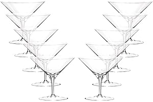 MASTERPRO Set 10 copas coctel 35 cl cristal Colección Barware