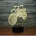 Produktbild Motocross Bike Form Nachtlichter Neuheit 3D Tischlampe Led Usb 7 Farben Ändern Sensor Schreibtischlampe Als Urlaub Geburtstagsgeschenke