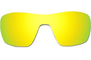 HKUCO Plus Replacement Lenses For Oakley Offshoot Sunglasses 24K Gold Polarized