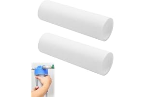 Donvuka 2 Stück Ersatzfilter für Grünbeck Wasserfilter (50 Μm ohne Schutzglocke), Grünbeck Geno Feinfilter Fs 1, Kompatibel mit Hauswasserfilter Undersatz Kerzenfilter