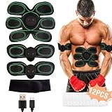 WiMiUS Electroestimulador Muscular Abdominales Cinturon Electroestimulador...