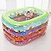 Produktbild FACAI888 Kinder aufblasbare Schwimmbecken mit faltender Badewanne im Freien Spiel-Pool-Wanne , 2#
