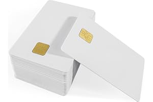 FONGWAH 50 pz carta in PVC vuota con chip 4428 contatto smart card hotel key card ISO7816 protocollo