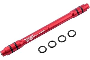 perfk Rear Hub 15mm to 9 QR Thru Axle Wheel Adapter fork Converter Aluminum Alloy