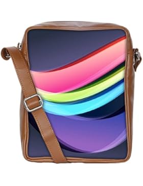 Snoogg , Damen Umhängetasche mehrfarbig multi