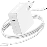 Alimentatore USB C 100W 96W Caricabatterie per MacBook Pro 13/14/15/16 pollici, MacBook Air 2020/2019/2018, i-Pad Pro/Air, Le