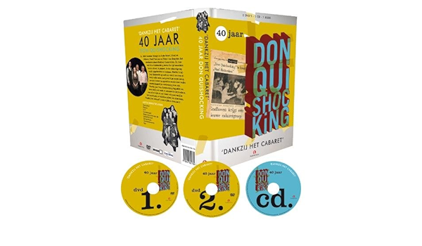 40 Jaar Don Quishocking Druk 1 2 Dvds En 1 Cd Met Nooit Eerder Uitgebracht Materiaal Cabaret Zoals Het Bedoeld Was Amazon De Don Quishocking Fremdsprachige Bucher 40 Jaar Don Quishocking