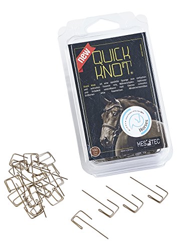 Preisvergleich Produktbild Busse Einflechthilfe QUICK KNOT braun XL 100 Stück