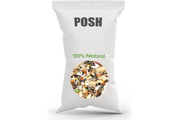 10 kg premium papegojfoder för stora papegojor utan tillsatser, vitaminranulat, solrosor, nötter, hampa, pumpa naturlig bland