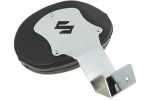 BIKEMASTERSUK Bm UK VL1500 Moto Chrome Motard Conducteur Dossier Siège Confortable Arrière Support Siège Repos Bloc - Suzuki Vl 1500 LC Intruder/C 90 Boulevard (08-11)