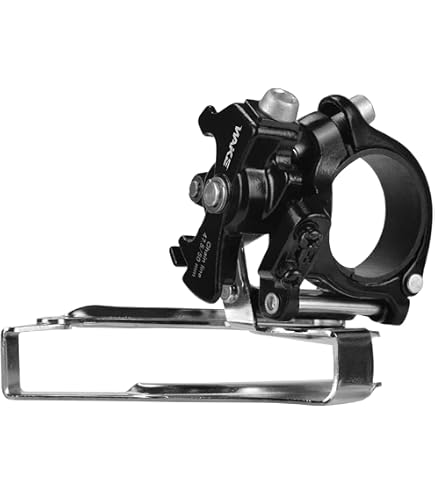 Cambio Shimano 7 Velocita Deragliatore Bici Strada 2 Velocità - Anello Clip 31,8/34,9 Mm, Compatibile Shimano R2000 Cambio Bici 6 Marce - 11