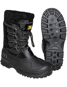 Kälteschutzstiefel, geschnürt, schwarz