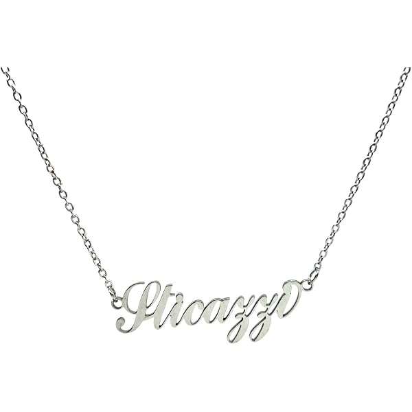 Collana Sticazzi in acciaio inox anallergico