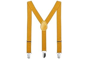 LoveLegis Tirantes para niños - tirantes elásticos - ajustables - accesorios para niños - elegantes - color liso - idea de regalo de cumpleaños