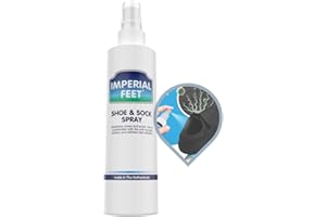 IMPERIAL FEET Spray do butów do stóp sportowców na grzybicę paznokci | Leczenie grzybicy stóp i paznokci u sportowców oraz grzybicy stóp | Odświeżacz do butów do pielęgnacji stóp