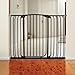 Dreambaby 18cm Extension Hallway Gate for Newborn (Black)