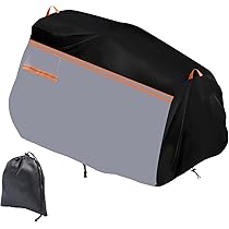 Housse De Protection Tondeuse à Gazon 420D - Taille Universelle 183x137x117 Cm - Imperméable, Anti-UV, Anti-poussière