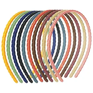 Big box 6 piece Braid Fashion hair Accessories Hair band headbands for women/Girls Non-slip hairband Comfy Hair Hoop Resin teeth Comb