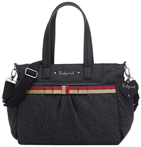 Babymel Cara Tweed BM1712 Changing Bag Black/Grey