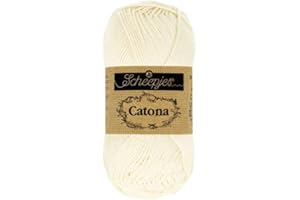 Scheepjes - Scheepjes Catona 130 Old Lace Yarn - 1x50g